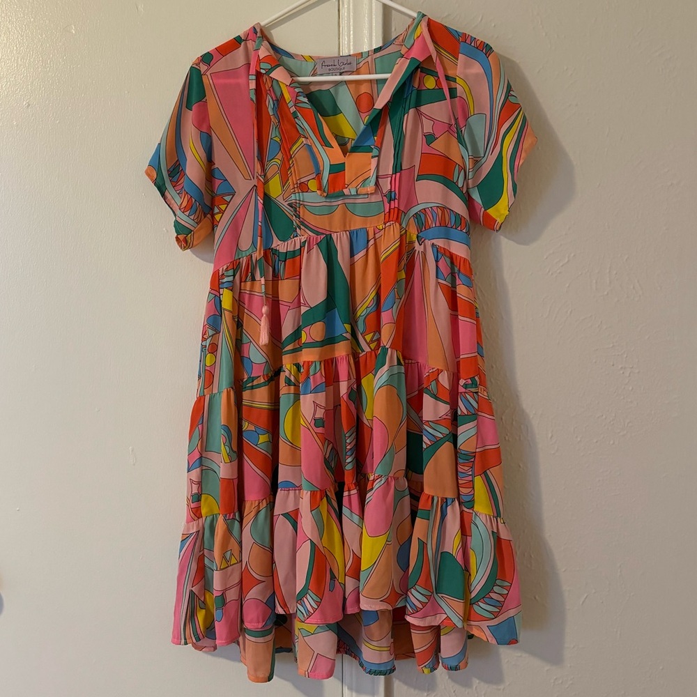French Violet Boutique Mini Dress